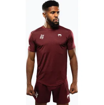 Pánské tričko Pánské tréninkové tričko Venum X Ares 2.0 Dry Tech burgundy