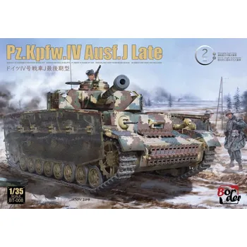 Plastikový model Border Model 1/35 Pz.Kpfw. IV Ausf. J Late 2 in 1