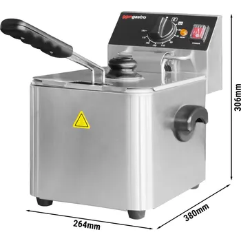 fritéza G.Gastro Elektrická fritéza - 4L