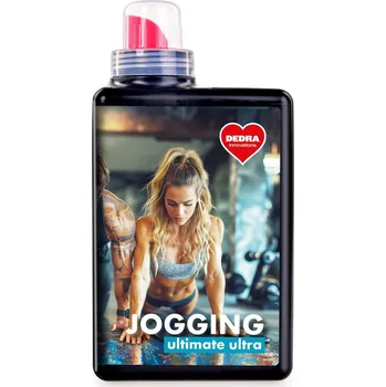 Prací gel DEDRA JOGGING – Prací gel na sportovní & funkční oblečení 28 praní (proti zápachu potu & ECO koncentrát)