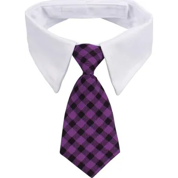 Obleček pro psa Merco Gentledog kravata pro psy fialová S