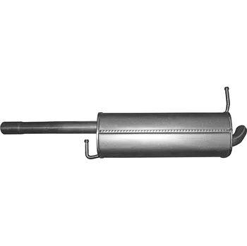 Výfukový systém Zadní tlumič výfuku NOVAK 07.780