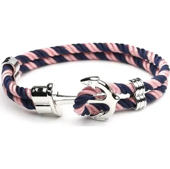 Náramek Stylový námořnický náramek pro muže | pánský náramek, módní doplněk - nSL00164-S-5