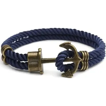 Náramek Stylový námořnický náramek pro muže | pánský náramek, módní doplněk - nSL00164-B-1
