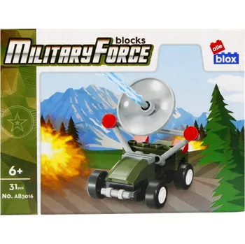ostatní stavebnice Stavebnice Konstr Alleblox Military 31 dílů 10x7x4