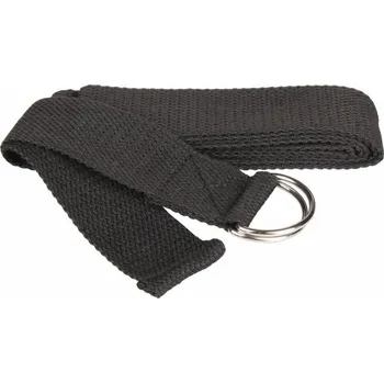 Fitness Merco Yoga Strap pás na jógu černá
