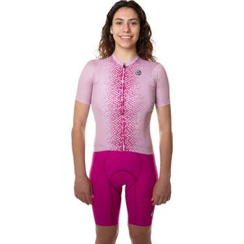 Cyklistické oblečení C-LAB Dámský cyklistický dres Unica S RŮŽOVÁ