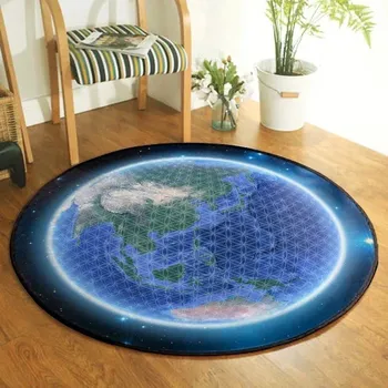 Koberec Kulatý dětský koberec galaxy | bytové vybavení - 13 , 150cm x 150cm