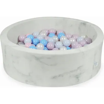 Suchý bazén Suchý bazén s míčky Mimii Mramor 90 x 40 cm