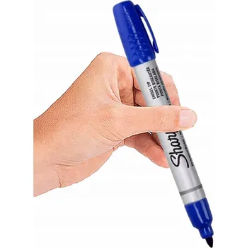 Modrý Permanentní popisovač Sharpie 1 ks
