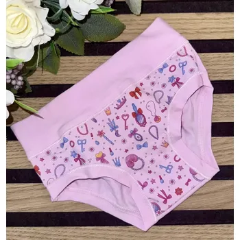 Dívčí kalhotky ALVADA B9508 pink 3 (Velikost 98)