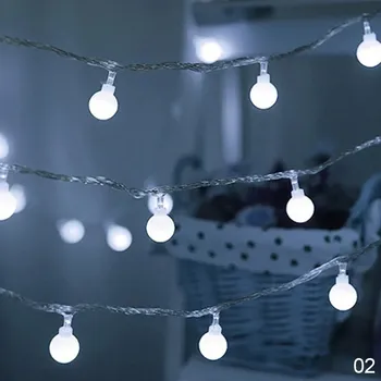 Vánoční dekorace Vánoční světelný řetěz s 10/20 LED | vánoční osvětlení - 05 , 1,5 m