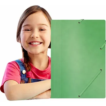 OFFICE PRODUCTS Desky s gumou A4 Zelené