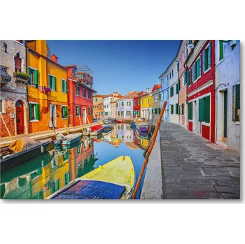 Obraz Obraz na plátně CESTA V NÁRODNÍM PARKU PLITVICE 70 x 50 cm