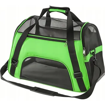 přepravka pro zvíře PŘEPRAVKA PRO KOČKY KRÁLIČÍHO PSA PRO ZVÍŘATA CESTOVNÍ TAŠKA ODOLNÁ ČERNÁ