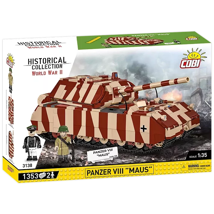 2572 COBI Historical Collection - World War II - Panzerkampfwagen E-10