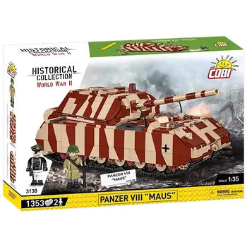 Stavebnice COBI COBI Historical Collection World War II 3138 Panzer VIII Maus