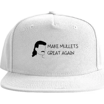 Kšiltovka Kšiltovka Snapback s potiskem Make mullets great again