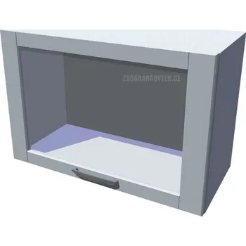 Kuchyňská skříňka Horní výklop Diana vitrína 60 cm
