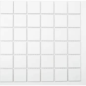 Obklad Keramická mozaika WzorcowniaStudio 29,8 x 29,8 cm bílá