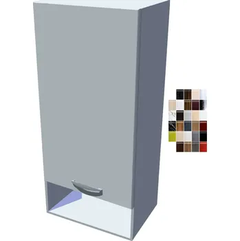 Kuchyňská skříňka Horní skříňka Carmen 40 cm s poličkou