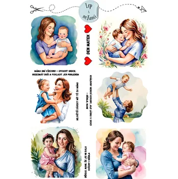 samolepka SAMOLEPKY DEN MATEK 1