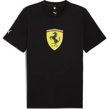 Pánské tričko Ferrari pánské tričko Sportswear s logem - Puma černé Velikost: XXL