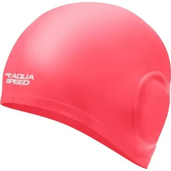 Plavecká čepice Aqua-Speed Volume Ear Cap koupací čepice lososová 1 ks