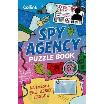 Cizí jazyk Spy Agency Puzzle Book '- The Risky Rescue - Collins Kids