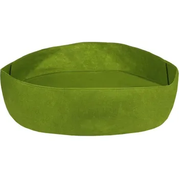 Merco Round 90 textilní květináč zelená 1 ks