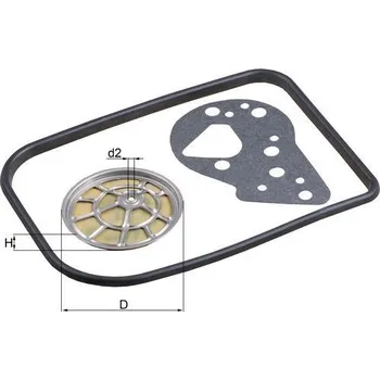 Hydraulický filtr Hydraulický filtr, automatická převodovka KNECHT HX 82D