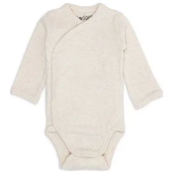 LODGER Body s dlouhým rukávem Melange Birch vel. 68