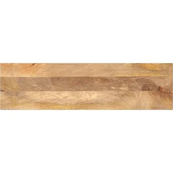 Barový stolek OMAXI Stolní deska 100 x 20 x 3,8 cm obdélníková mangovníkové dřevo 102187