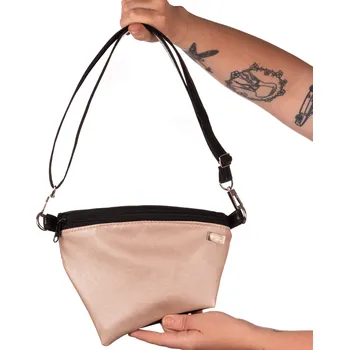 Ledvinka LOVE narůžověle zlatavá