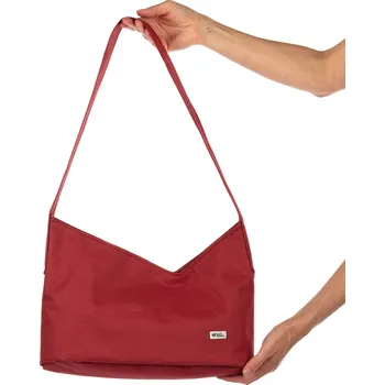 Kabelka Dámská kabelka Little Shopper - červená Dámská kabelka Little Shopper | kabelky od Lovemusic | Koženková dámská kabelka | česká výroba