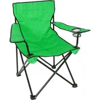 Křeslo skládací kempingové 120kg STREND zelená