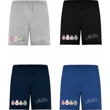 Chlapecké kraťasy Bavlněné kraťasy Labubu Barva: Navy/námořnická mod., Velikost: 110/116 - 5/6let