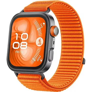 Příslušenství k chytrým hodinkám Nylonový Pásek Na Huawei Watch Fit 4 / 4 Pro Barva: Oranžová