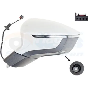 Auto zrcátko Vnější zpětné zrcátko VAN WEZEL 4907825