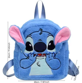 Dětský batoh Dětský batůžek s motivem Lilo & Stitch (24x20x12 cm) Barva: modrá