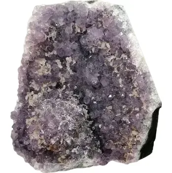 Přírodní kámen Ametystová geodka 540 g – s kalcitem, přírodní minerál