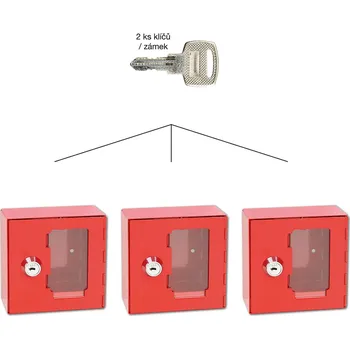 Skříňka na klíč RICHTER CZECH Požární ocelová skříňka Richter TS.1010.G SU