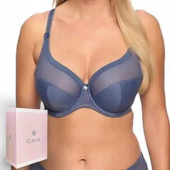 Podprsenka Podprsenka polovyztužená Gaia 1058 Sonia modrá 85D pohodlná a odolná
