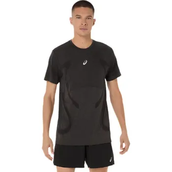 Pánské tričko Asics Road Seamless Ss Top M 2011D355001 - performance black XL