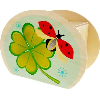 Kabelka Hess Dřevěná pokladnička muchomůrka