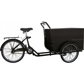 Dětské kolo Nákladní kolo BBF Cargorider 3.0 černé, 20-24 palců, hliníkové, 7rychlostní