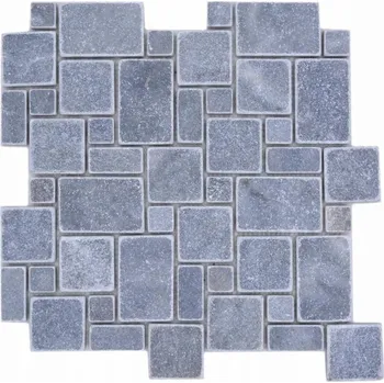Mozaika WzorcowniaStudio 30,5 x 30,5 cm, odstíny šedé a stříbrná