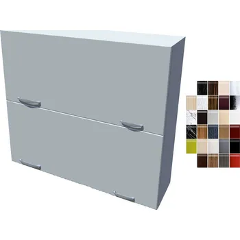 Kuchyňská skříňka Lesklý dvojitý výklop Carmen 90 cm