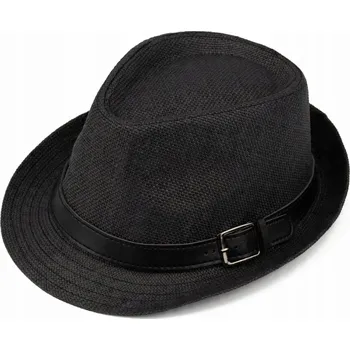 Klobouk Alessio slaměný klobouk černý, velikost 58