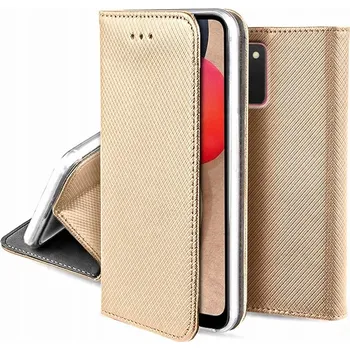 Pouzdro na mobilní telefon Flipové pouzdro Radian pro Samsung Galaxy A03s zlaté
